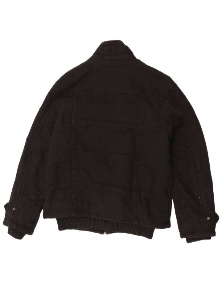 French Connection Herre Duffle Jacket UK 38 Medium Sort Uld