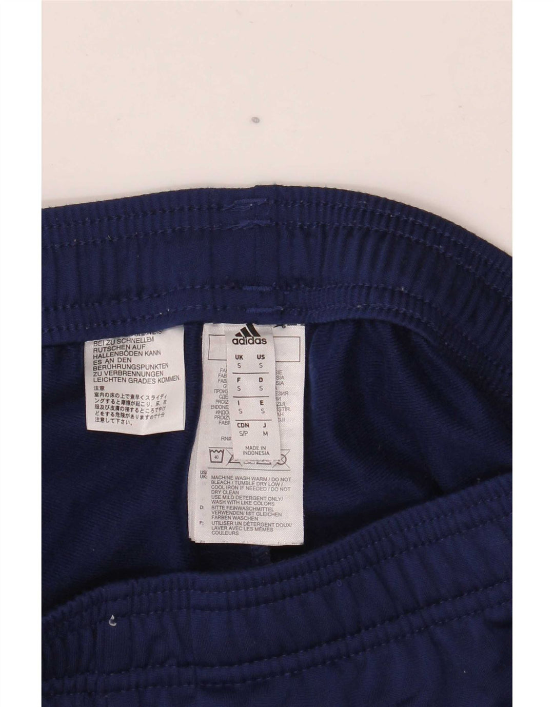 Adidas Træningsdragt til mænd Joggers Små marineblå polyester