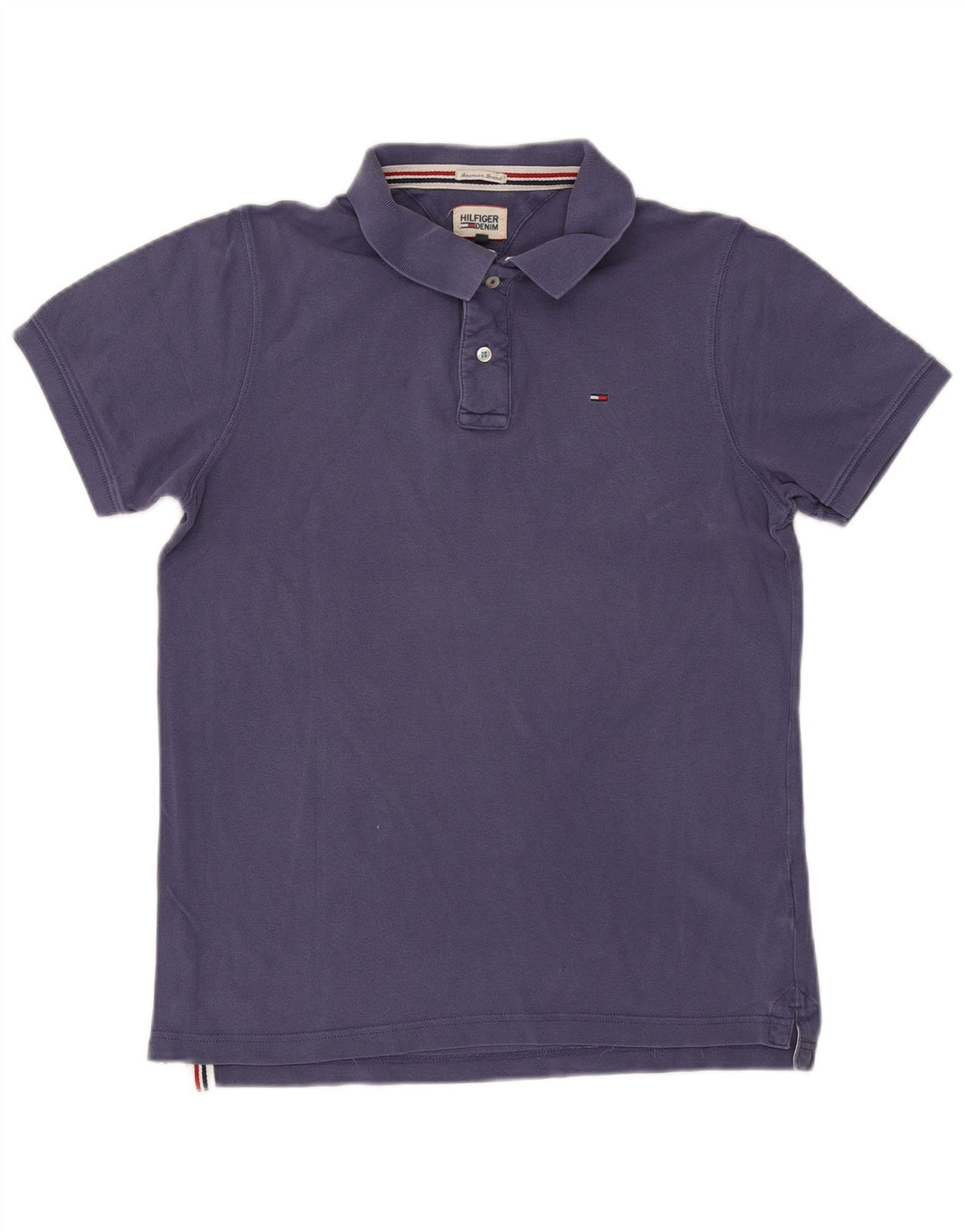 Tommy Hilfiger Herre poloshirt Stor marineblå bomuld