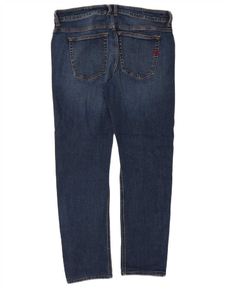 Diesel Herre Thanaz Slim Jeans W34 L27 Blå Bomuld