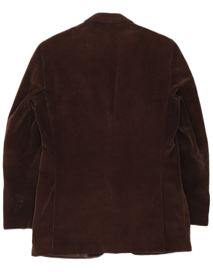 Velluto Duca Visconti Herre 3-knaps blazerjakke IT 48 Medium Brun