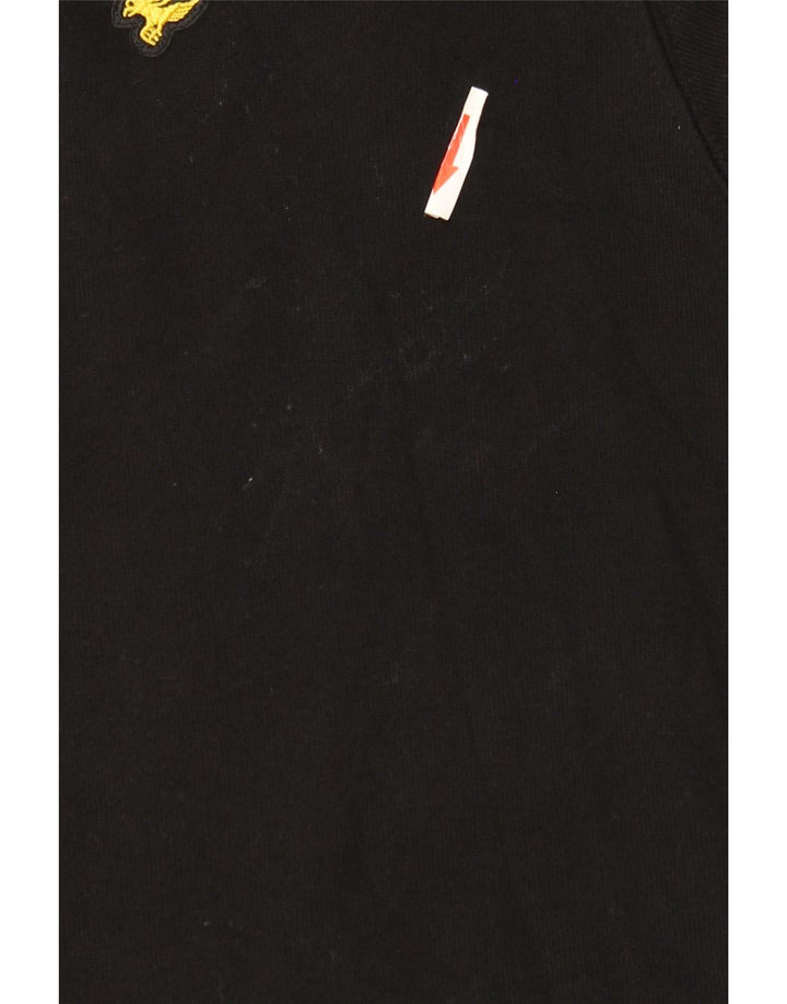 Lyle & Scott Herre hættetrøje Jumper Medium Sort Bomuld