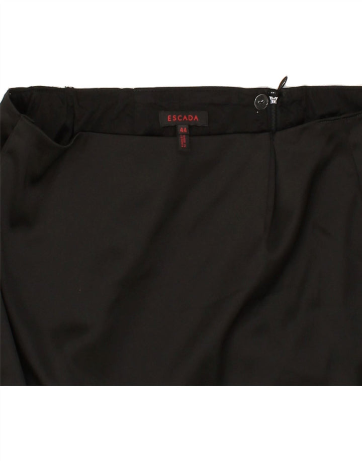 ESCADA Womens Pencil Skirt IT 44 Medium W30 Black Vintage Escada and Second-Hand Escada from Messina Hembry 