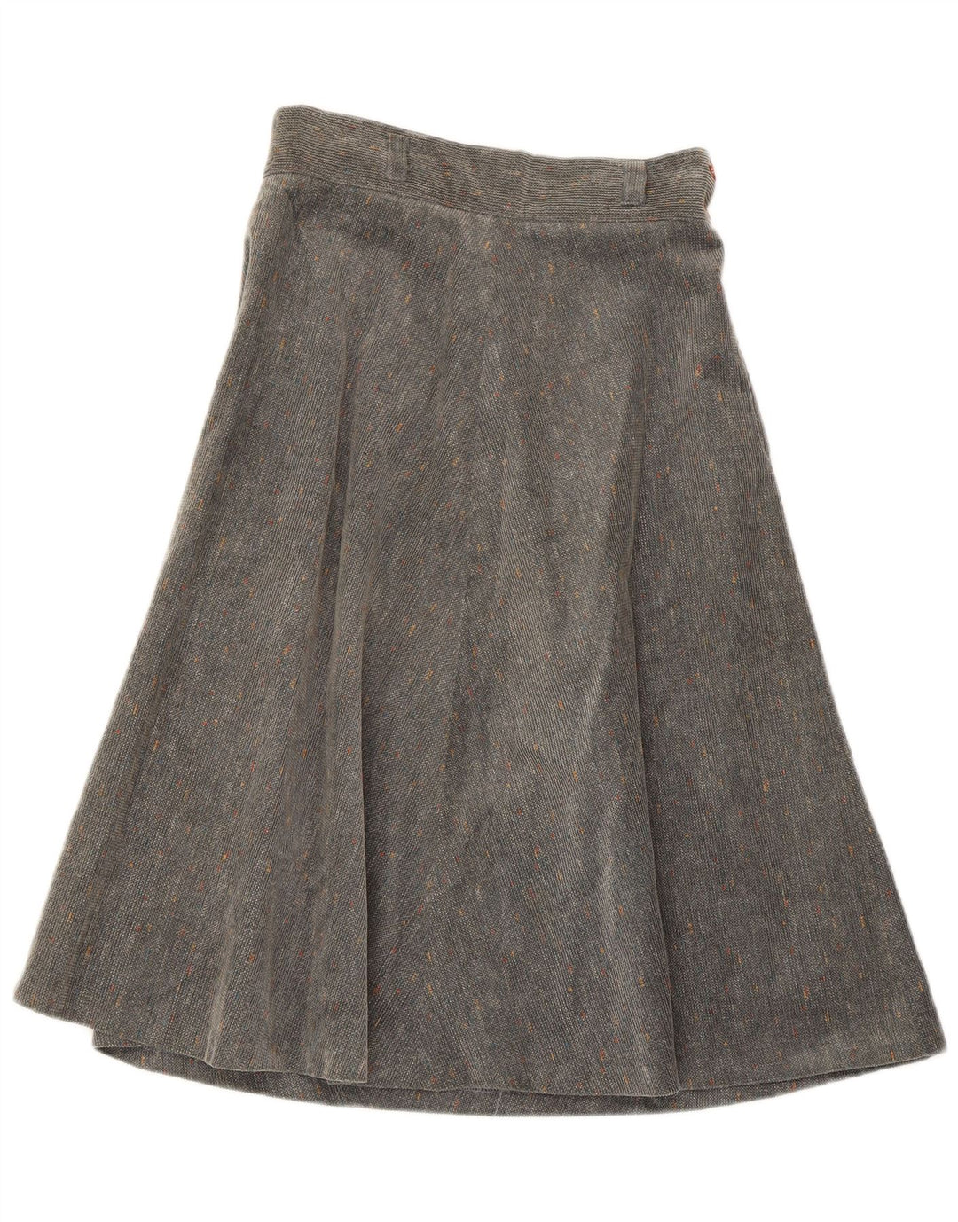 BRUGI A-line nederdel til kvinder W28 Medium Grey Flecked Bomuld