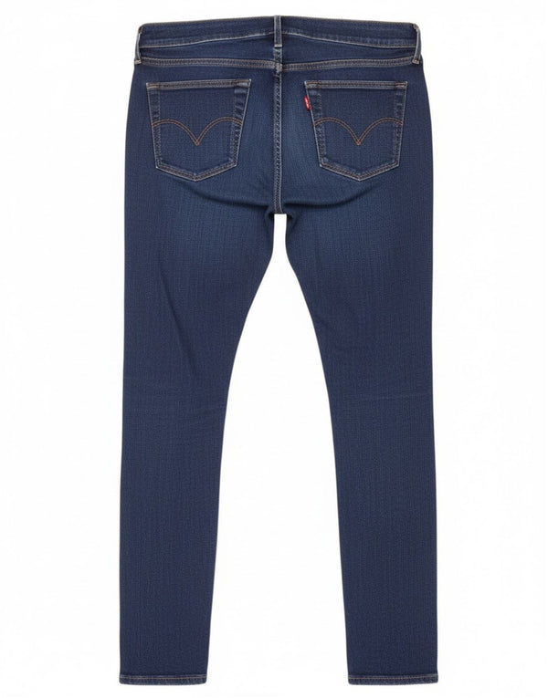 Levi's Dame 710 Super Skinny Jeans W31 L32 Blå Bomuld