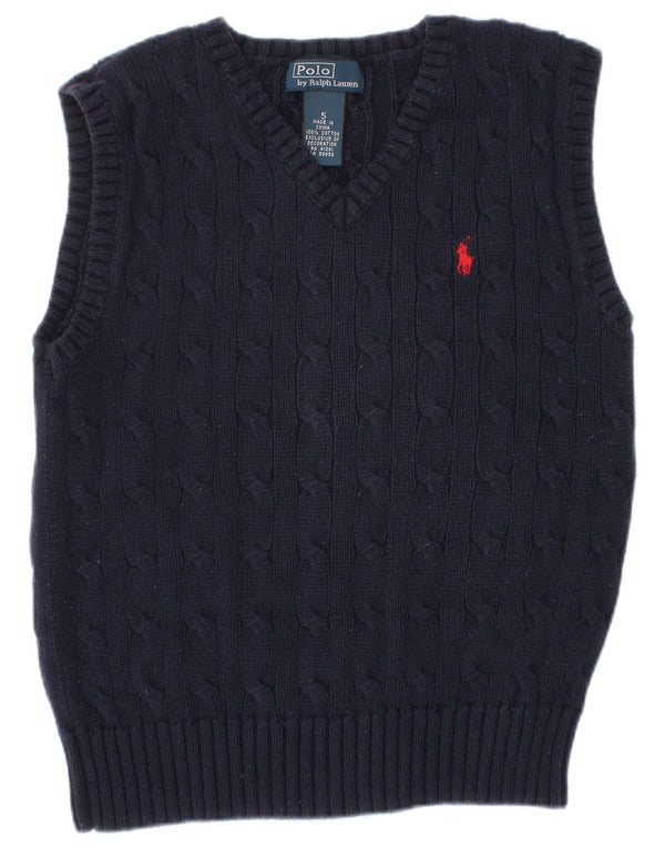 POLO RALPH LAUREN Drengevest Tank Top 4-5 År Marineblå Bomuld