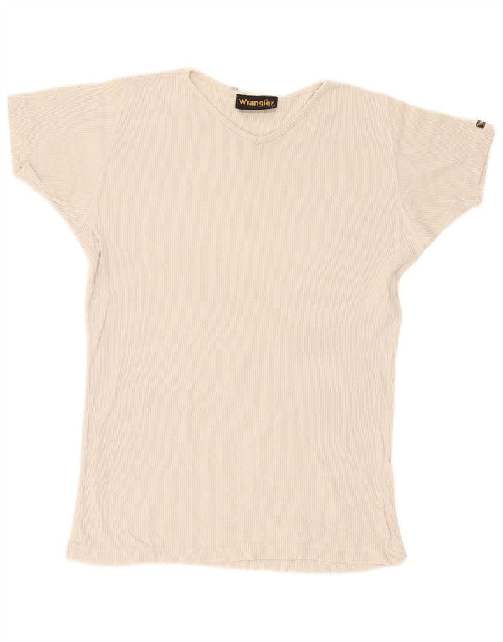 Wrangler Herre T-Shirt Top Medium Off White