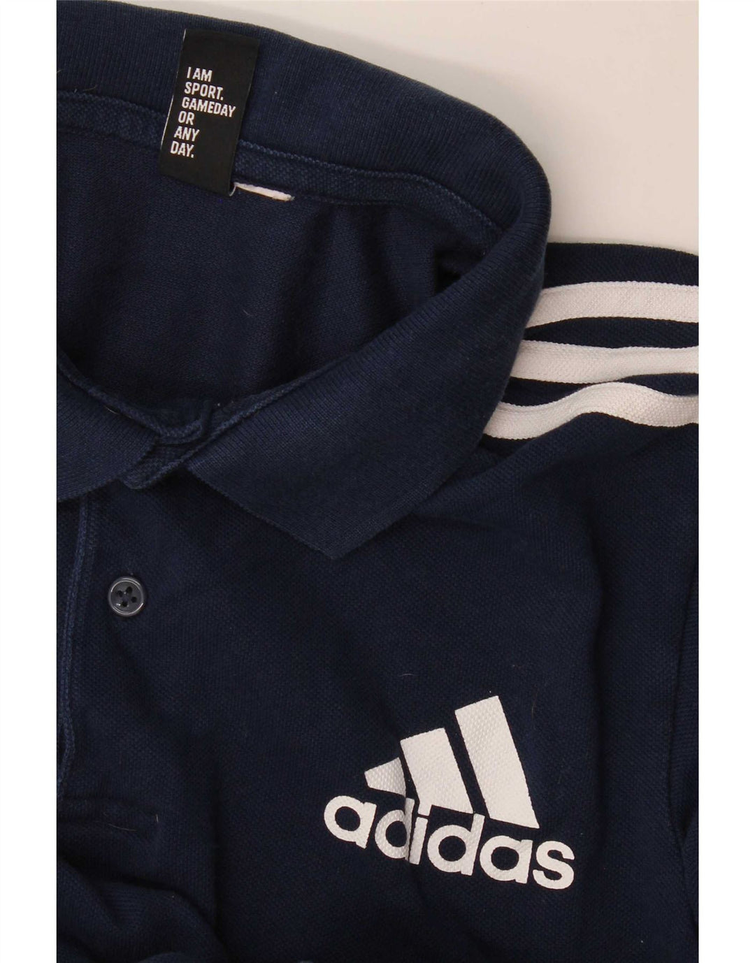 Adidas herre polo shirt lille marineblå