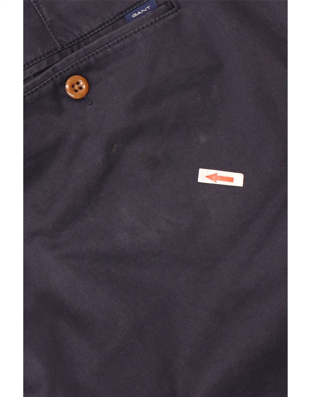 Gant Herre Regular Chino Bukser W38 L30 Marineblå Bomuld