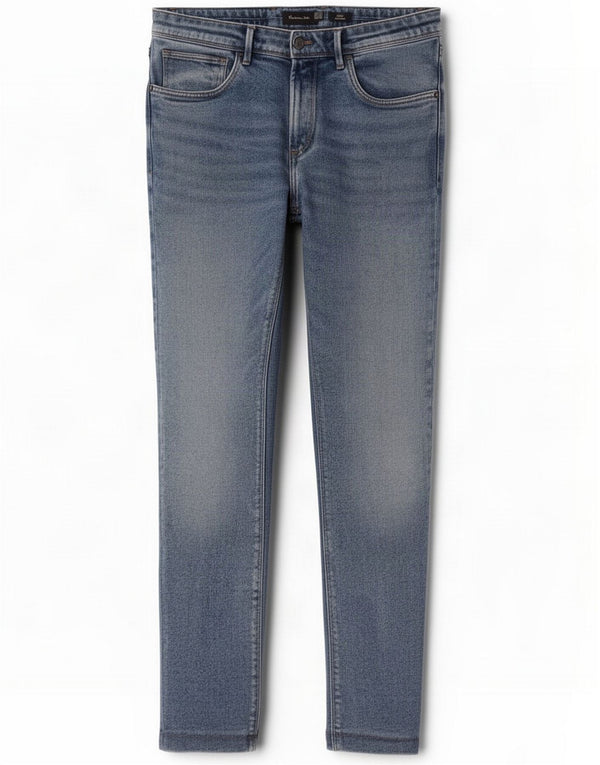 Massimo Dutti Herre Slim Jeans EU 42 Large W32 L29 Blue Cotton