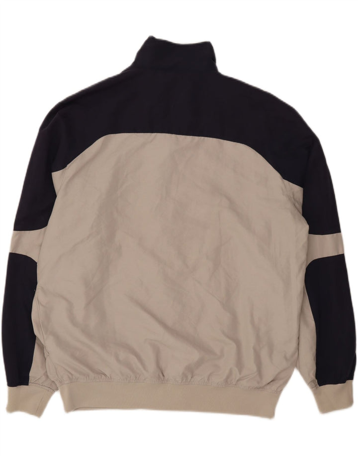 KAPPA Mens Tracksuit Top Jacket XL Off White Colourblock Vintage Kappa and Second-Hand Kappa from Messina Hembry 