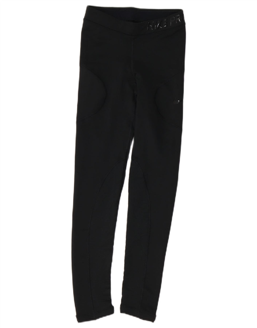 NIKE Grafiske Leggings til kvinder UK 4 XS Sort