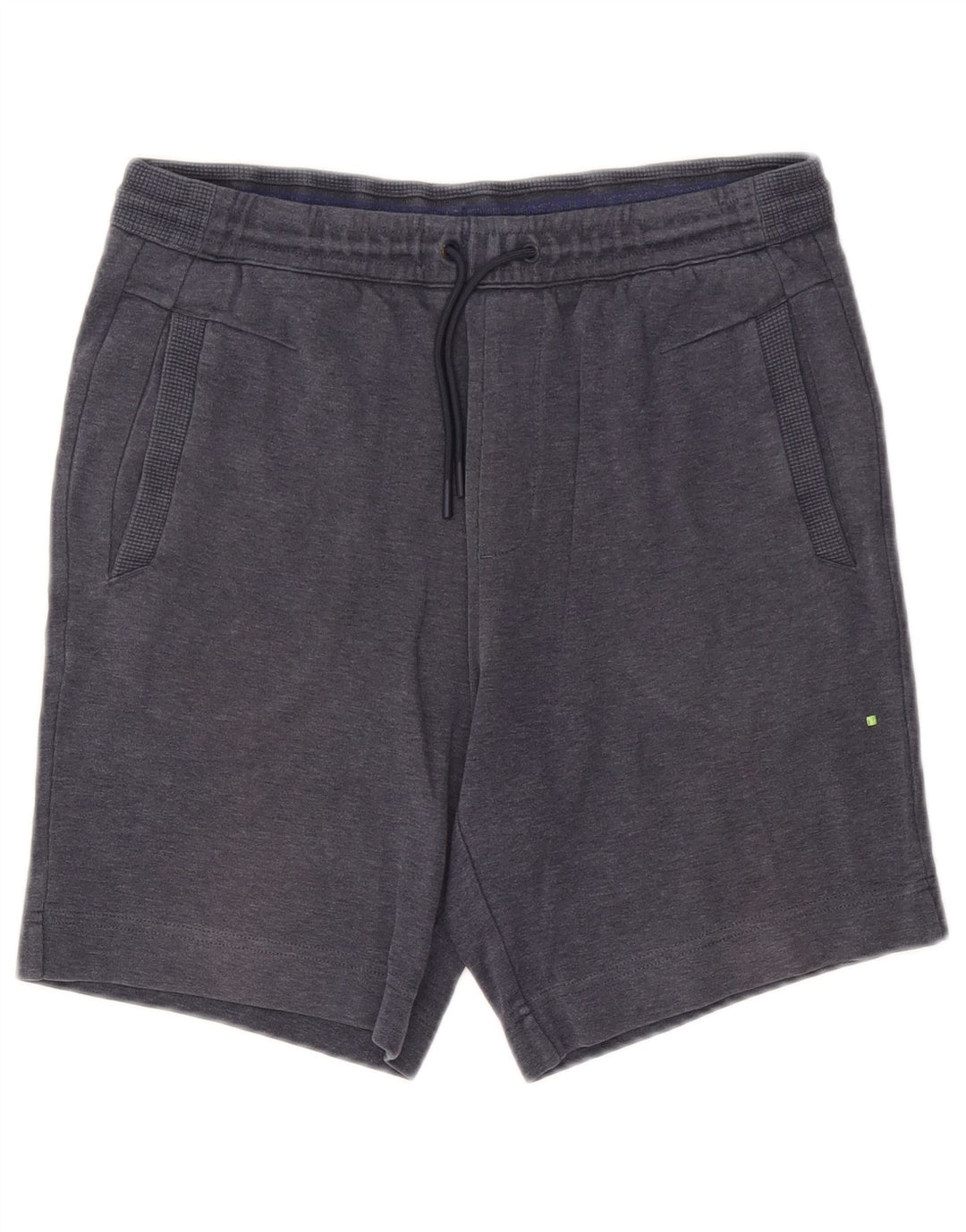Hugo Boss Herre grafiske sportsshorts Små marineblå