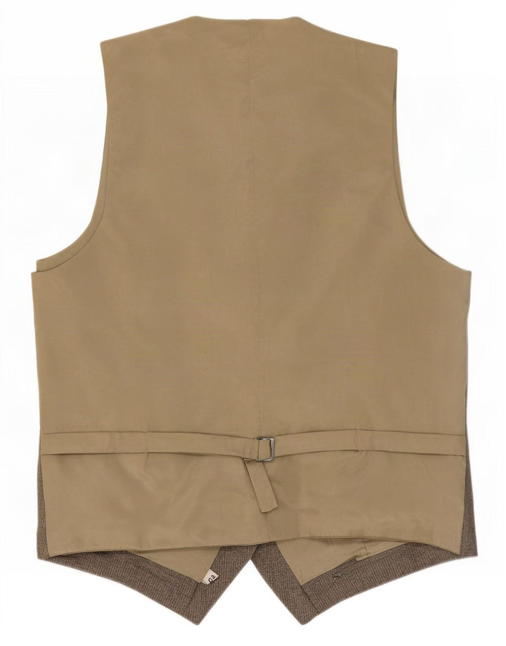 Vintage herrevest IT 50 Medium Grey Herringbone