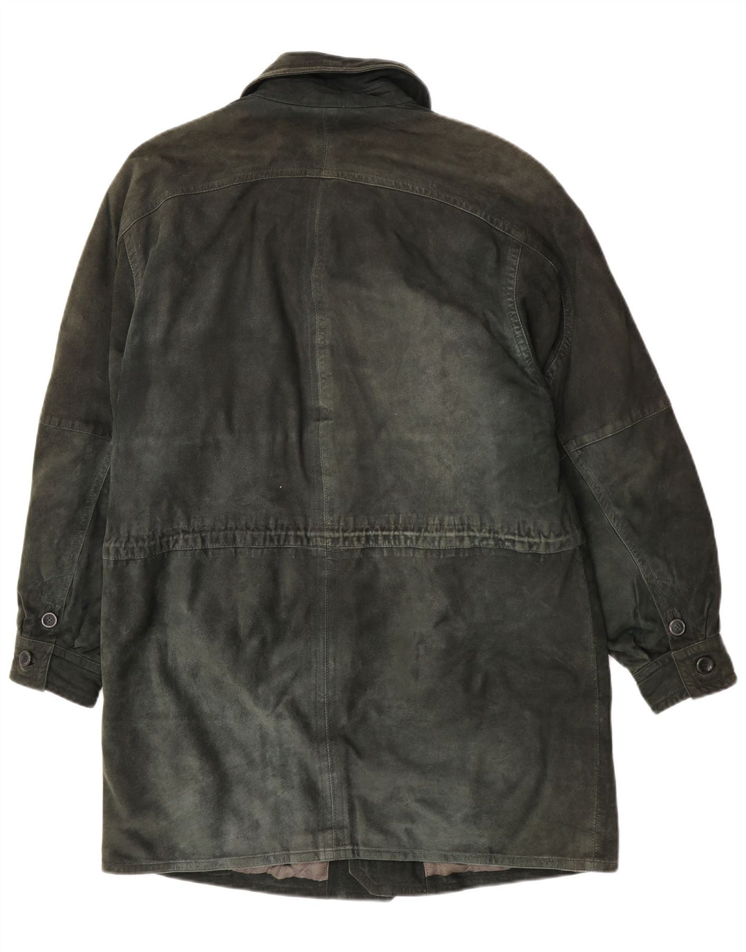 Cerruti 1881 Herre Ruskind Windbreaker Coat IT 50 Large Green