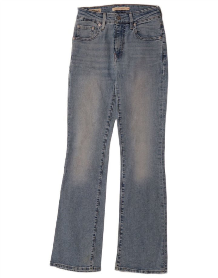 Levi's Dame 725 High Rise Bootcut Jeans W25 L30 Blå Bomuld