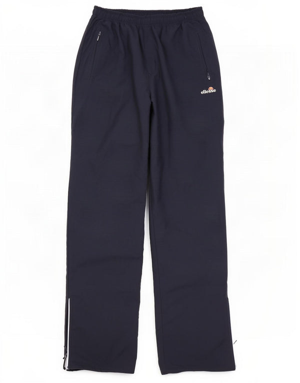 Ellesse Womens Træningsdragt Bukser UK 12 Medium Navy Blue Polyester