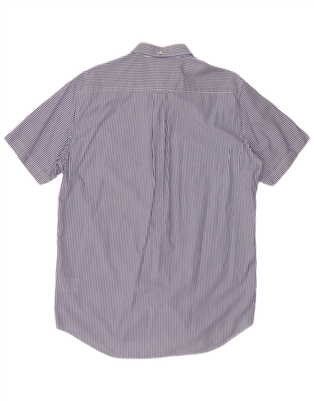 GANT Herre Regular Fit skjorte Størrelse 41/42 16 1/2 Large Navy Blue Nålestribe