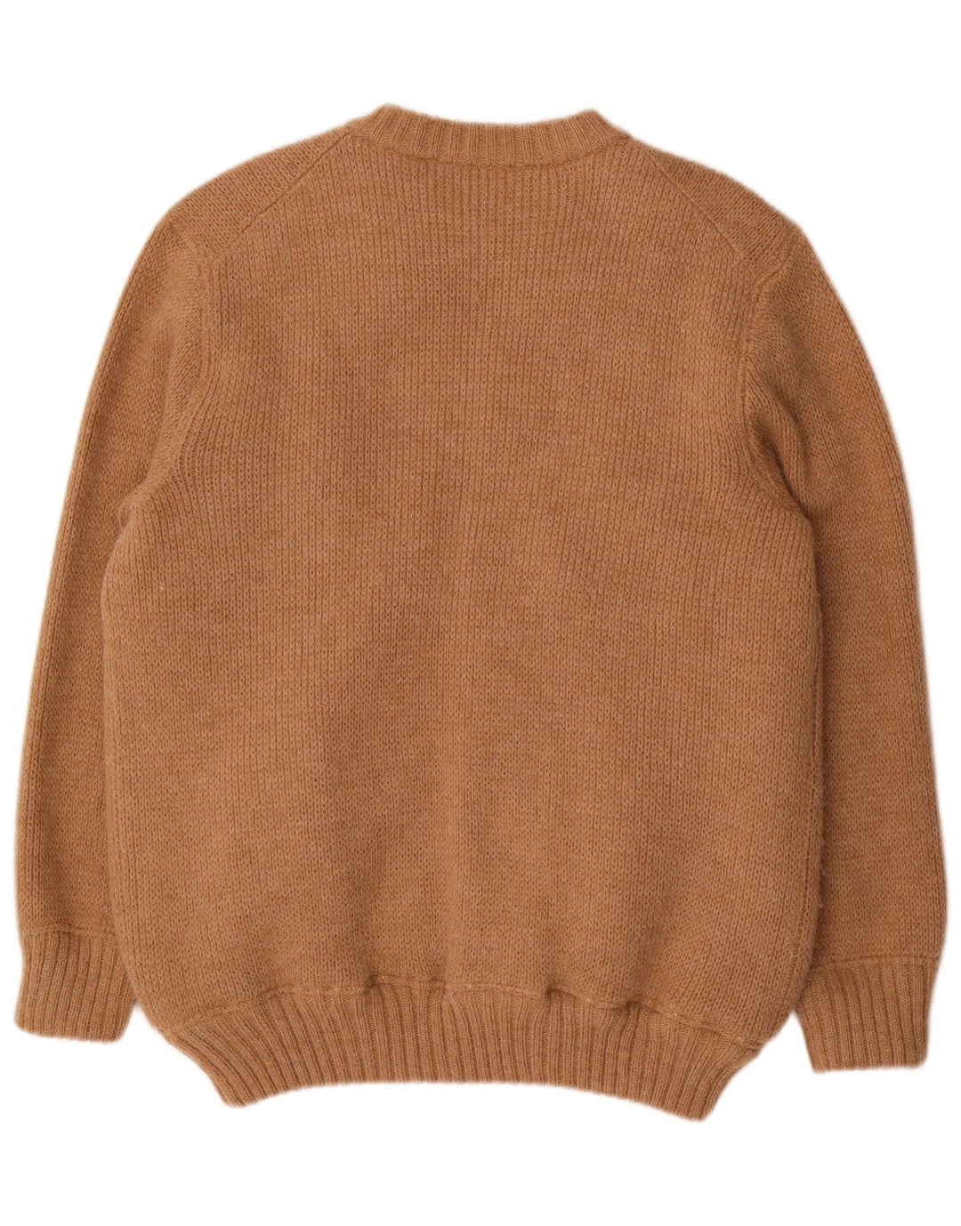 Vintage Herre Sherpa Cardigan Sweater IT 52 Large Beige