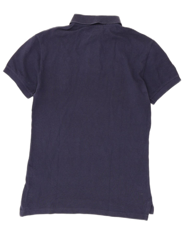 POLO RALPH LAUREN Herre Grafisk Slim Fit Polo Shirt Lille marineblå bomuld