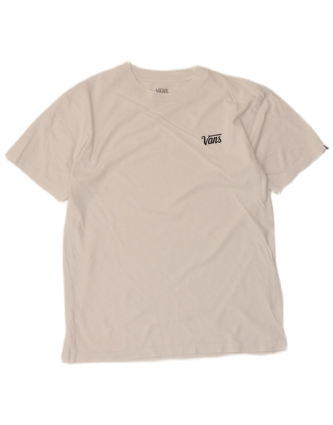 Vans Herre T-Shirt Top Lille Hvid Bomuld