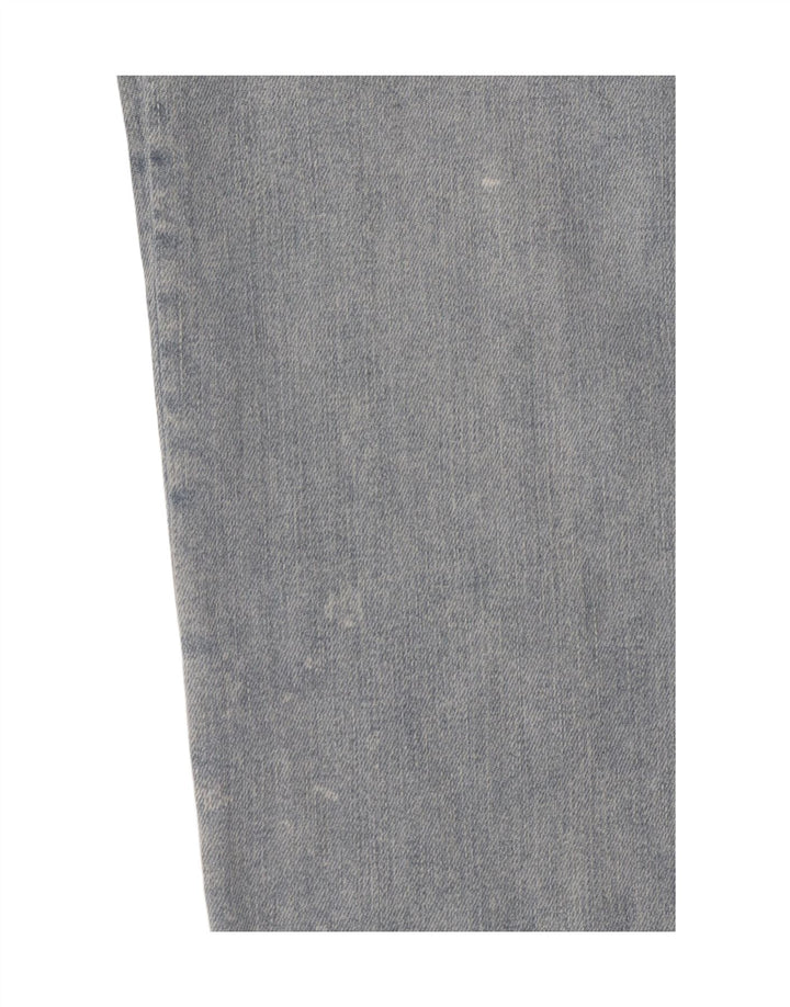 ZARA Straight Jeans til kvinder EU 40 Medium W30 L26 Blå Bomuld