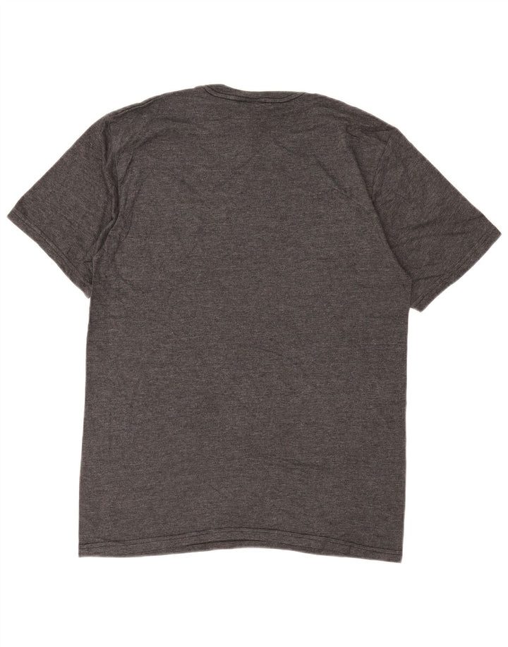 Volcom Herre grafisk T-shirt Top mellemgrå bomuld