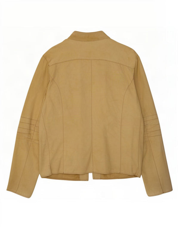 Gimo's Dame Ruskindsjakke IT 50 XL Beige Læder