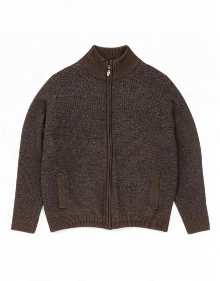 Marks & Spencer Herre Cardigan Sweater XL Grå Akryl