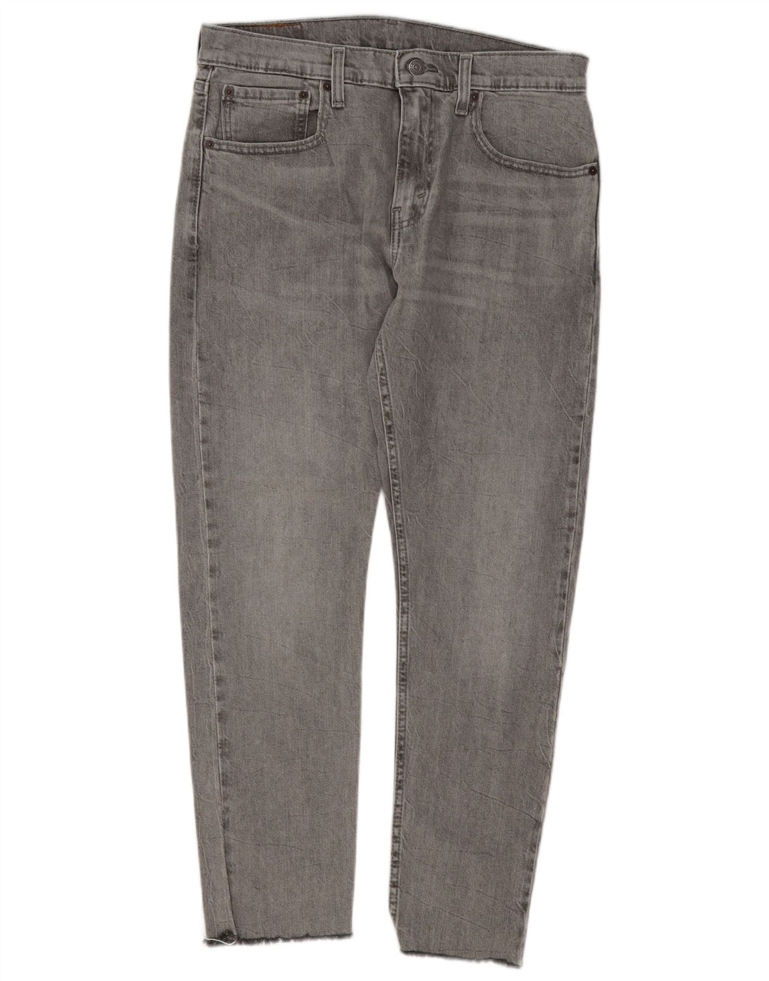 Levi's Herre 512 Slim Tapered Jeans W32 L28 Grå Bomuld