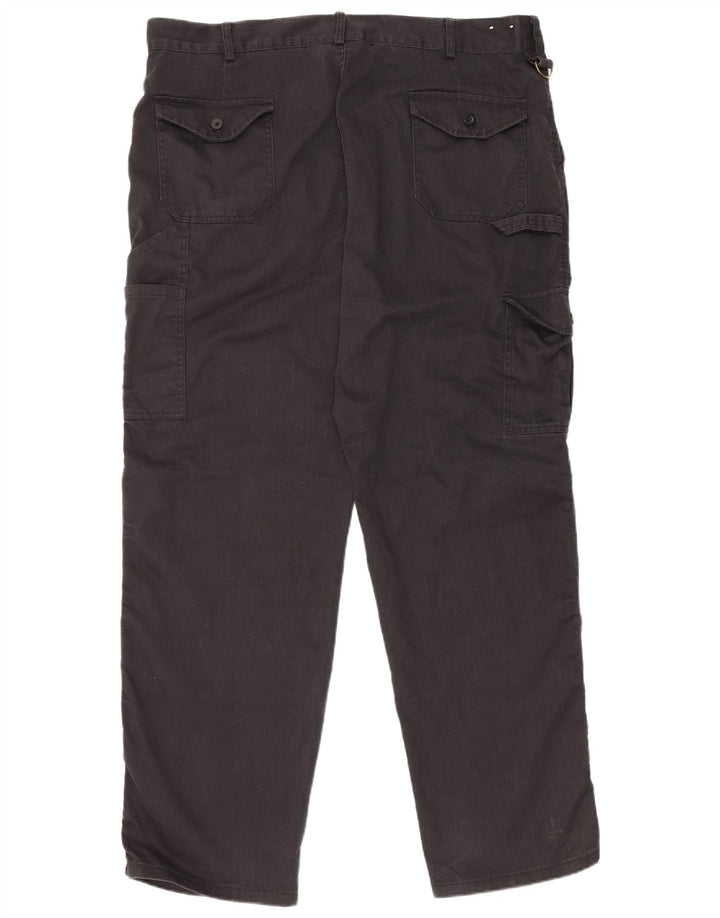 Dickies Herre Straight Cargo Bukser W40 L30 Sort Polyester