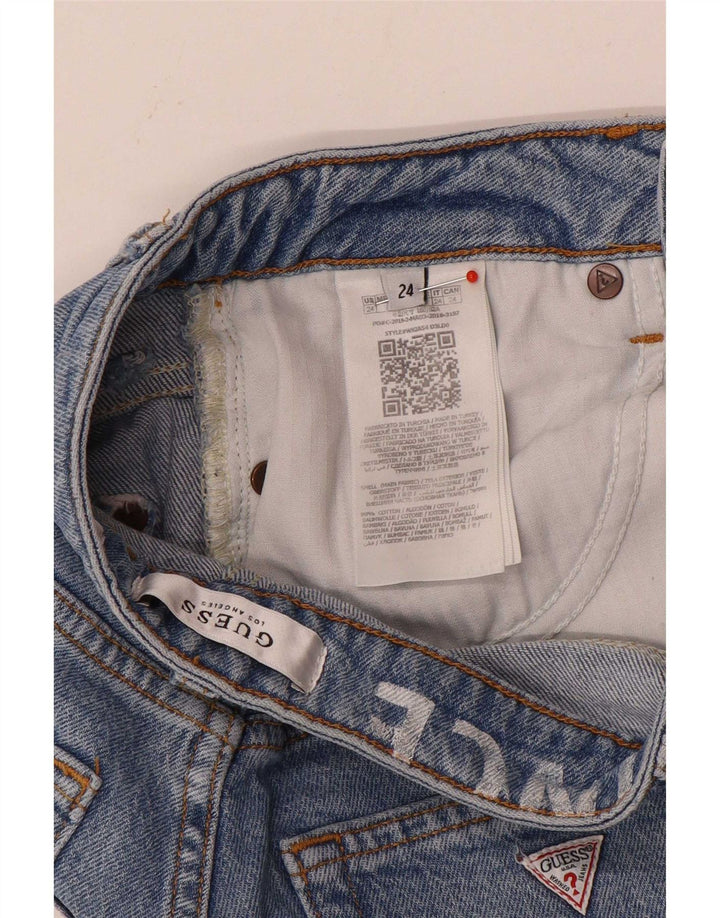 Guess Slim Jeans til kvinder W24 L28 Blå bomuld