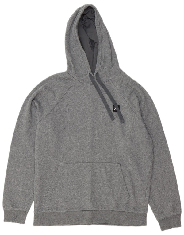 Under Armour Herre hættetrøje Jumper Medium Grey Bomuld