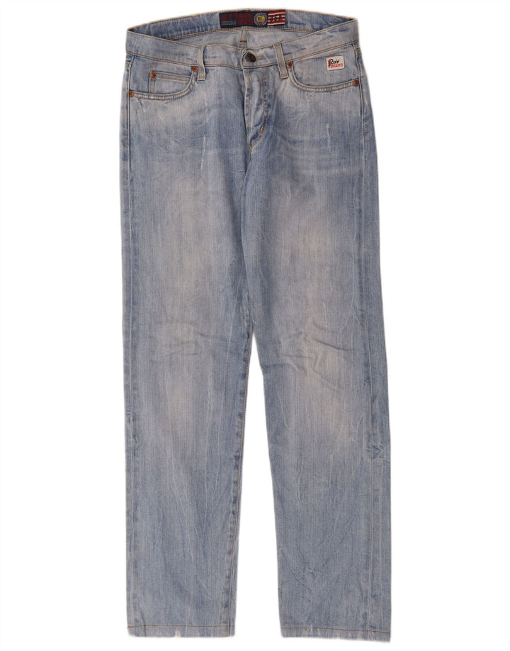 Roy Rogers Straight Jeans til mænd W30 L31 blå bomuld