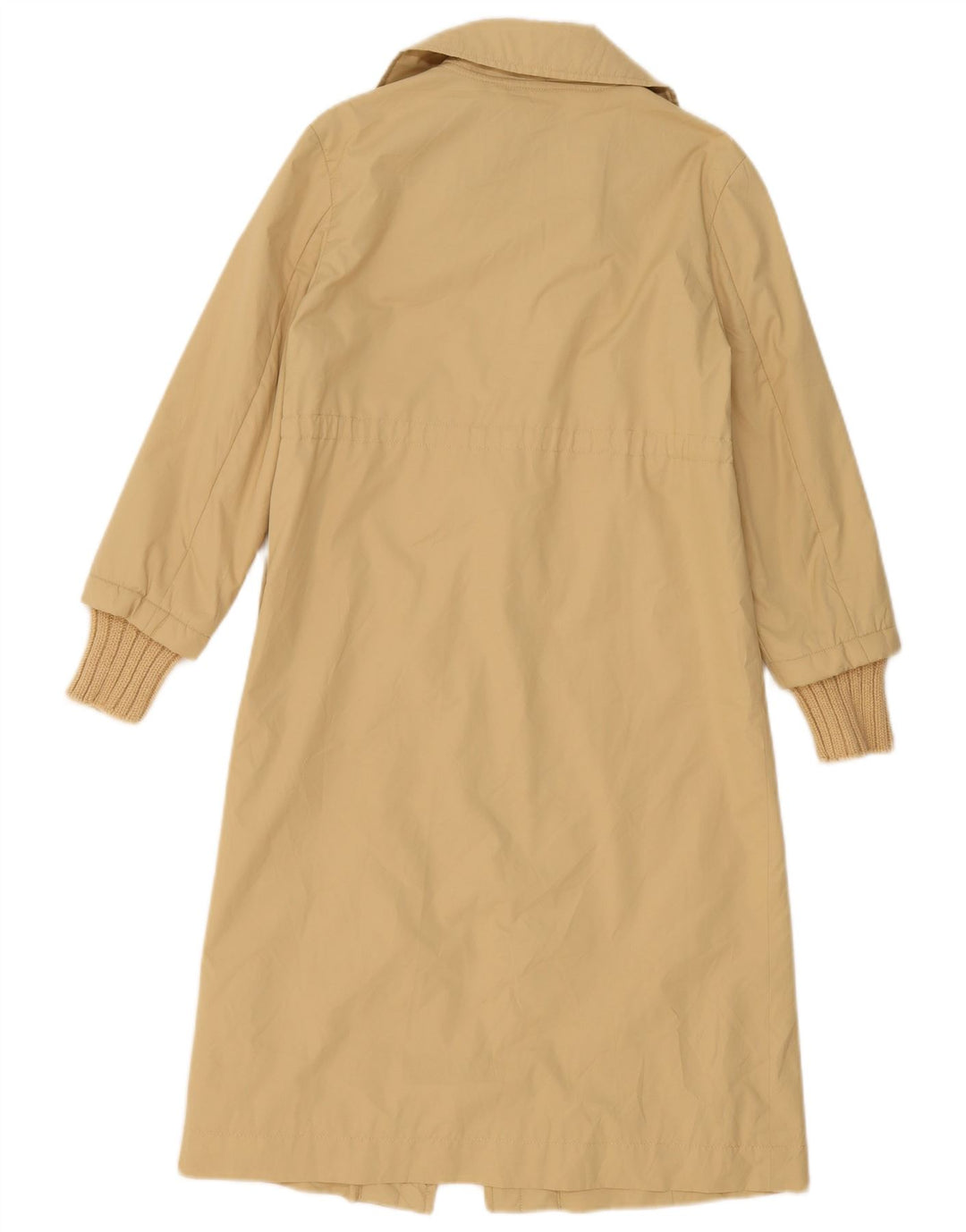 Pinko Trench Coat til kvinder UK 12 Medium Beige Polyester