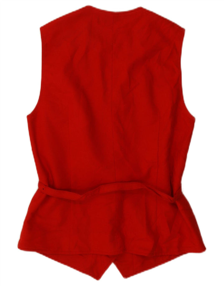 Pendleton Damevest US 12 Large Red Virgin Wool