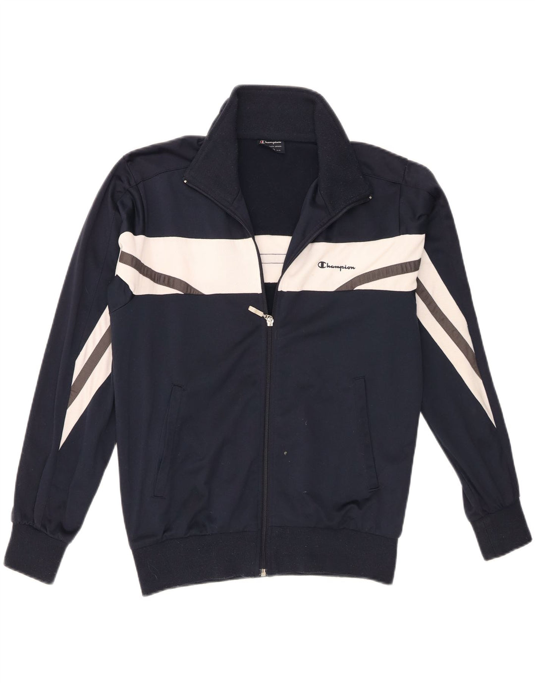 Champion Herre træningsdragt Top jakke Lille marineblå Colourblock Polyester