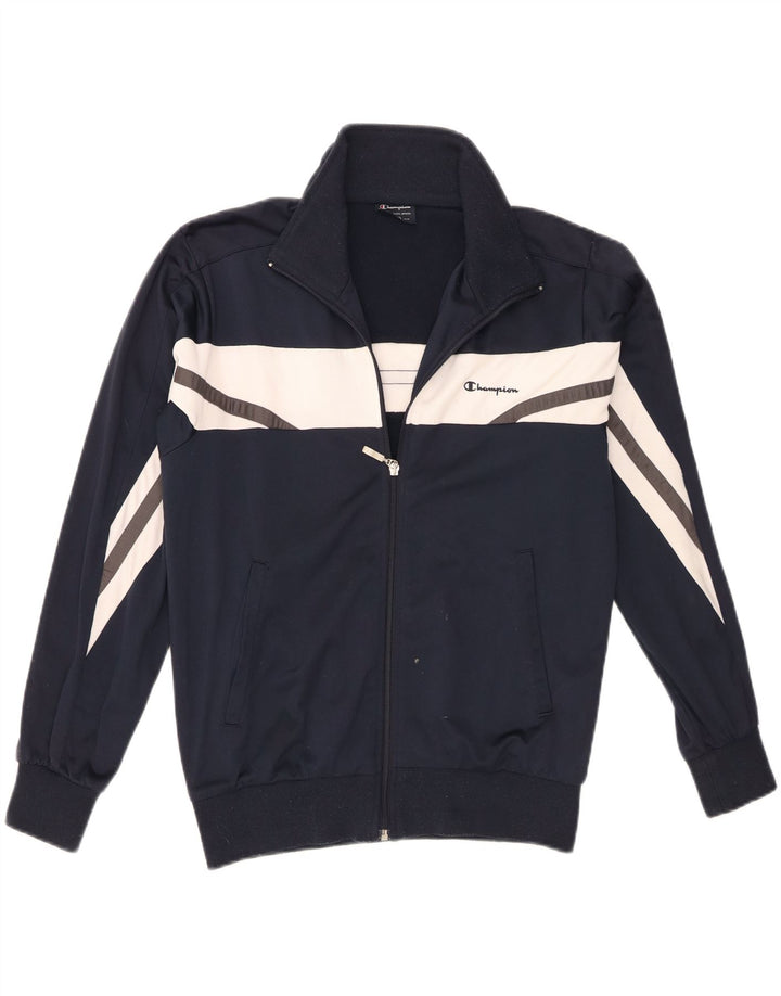 Champion Herre træningsdragt Top jakke Lille marineblå Colourblock Polyester
