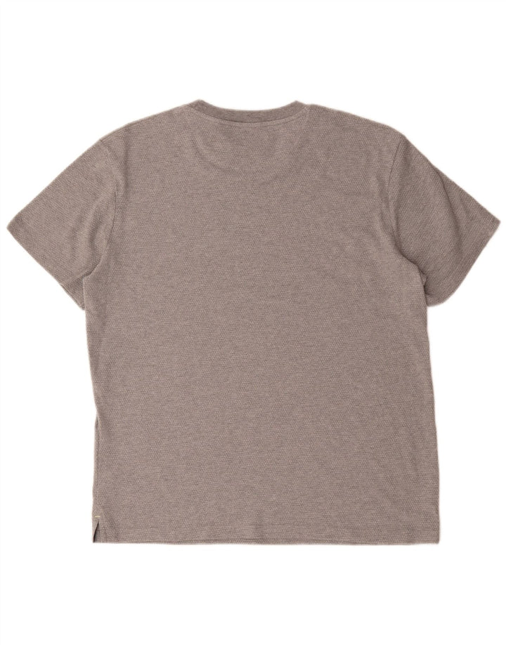 Jack Wills Herre T-Shirt Top XL Grå Bomuld