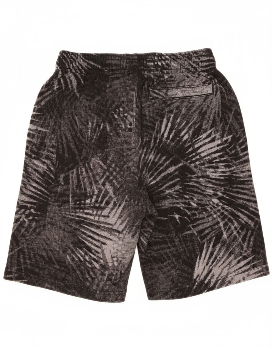UNDER ARMOUR Mens Abstract Pattern Sport Shorts Medium Grey Cotton