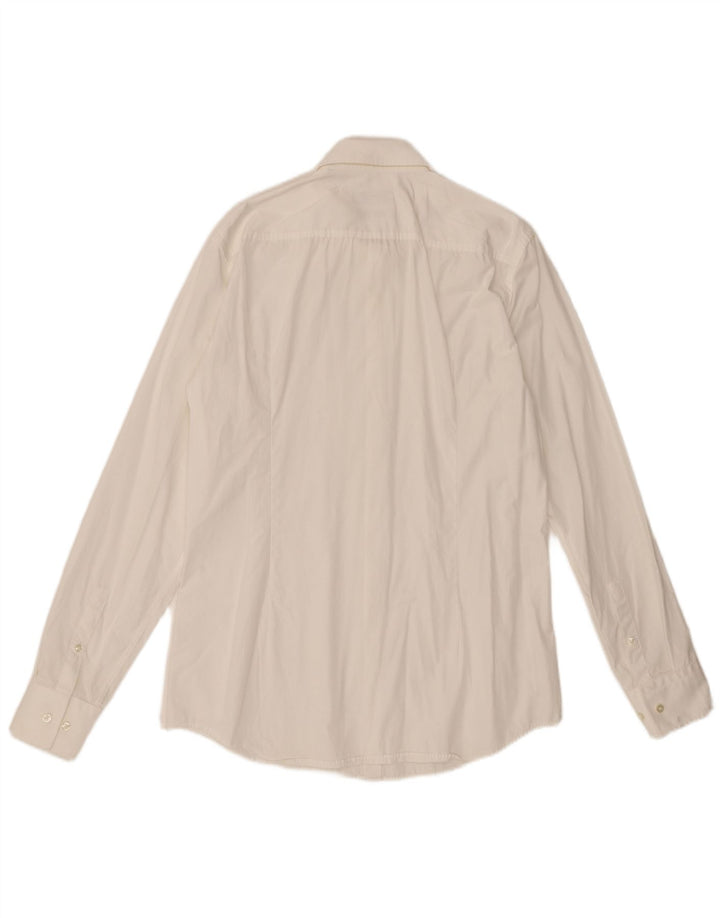 Hugo Boss Herre Slim Fit skjorte Medium White