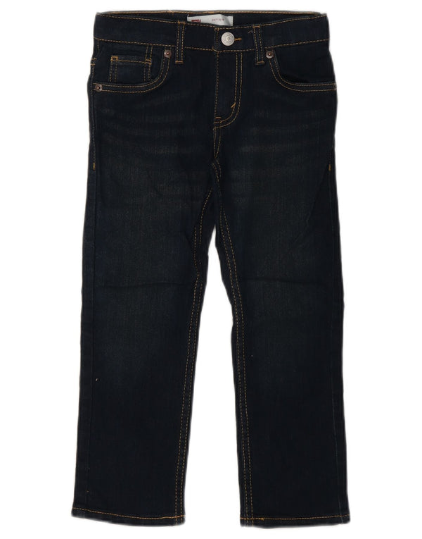 Levi's Boys 511 Slim Jeans 4-5 år W22 L19 Marineblå Bomuld