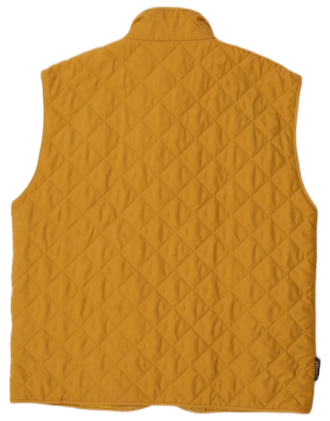 Husky Herre Quiltet Gilet UK 40 Stor Gul Polyester