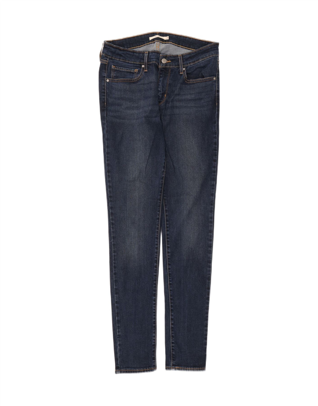 LEVI'S Womens 711 Skinny Jeans W30 L32 Blue Lyocell