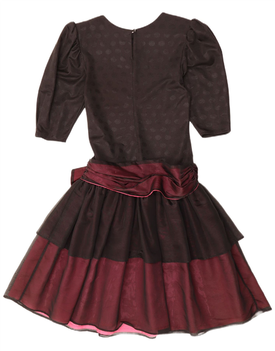 YESSICA Damekjole EU 36 Lille sort Colourblock Polyester