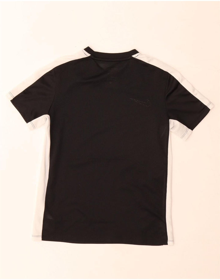 Nike Boys Dri Fit T-Shirt Top 10-11 år Medium Sort Colourblock
