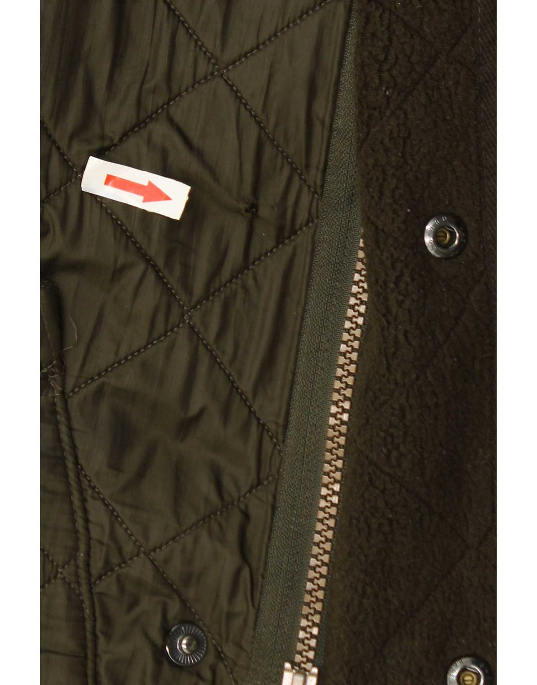 Barbour Herre quiltet jakke UK 36 Lille grøn polyamid