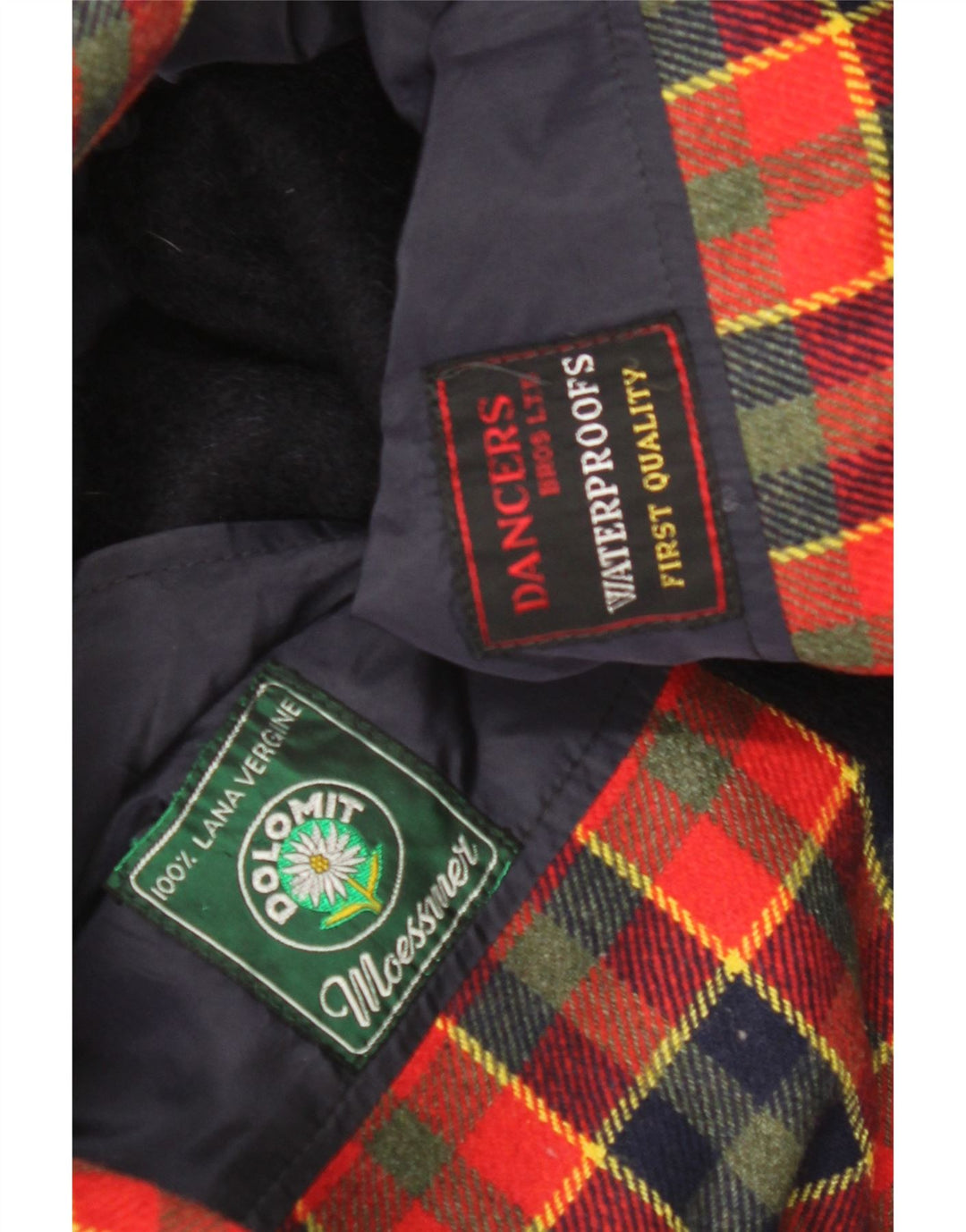 Moessmer Herre Overfrakke UK 38 Medium Navy Blue Virgin Wool