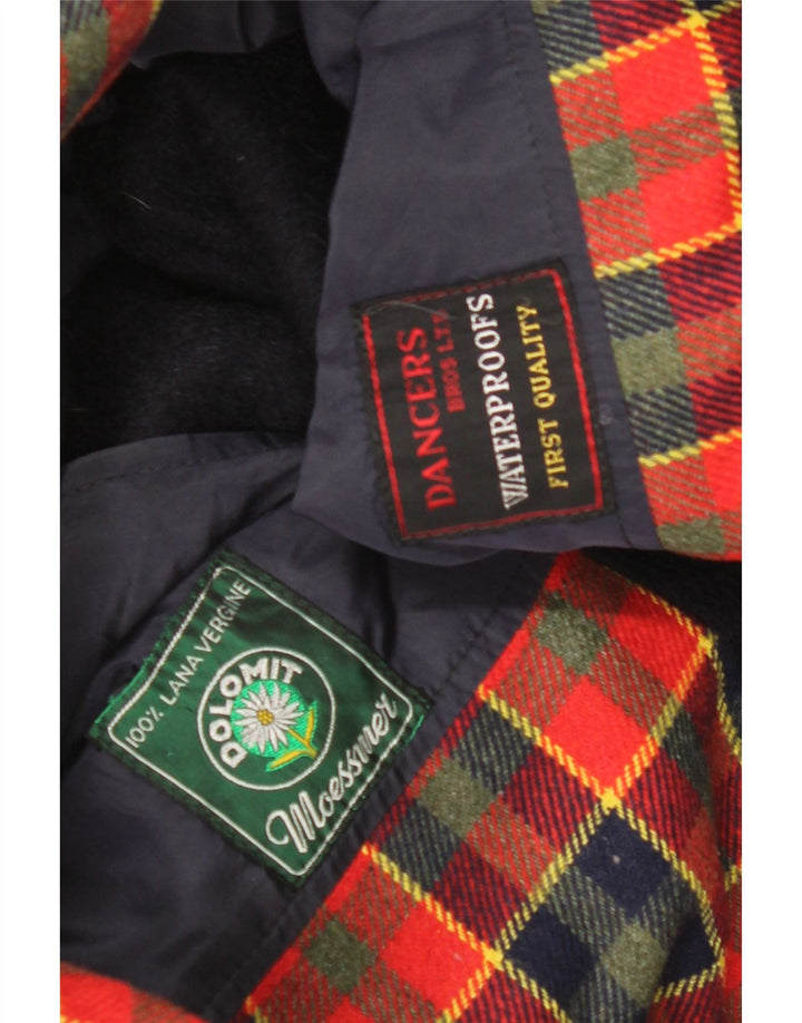 Moessmer Herre Overfrakke UK 38 Medium Navy Blue Virgin Wool