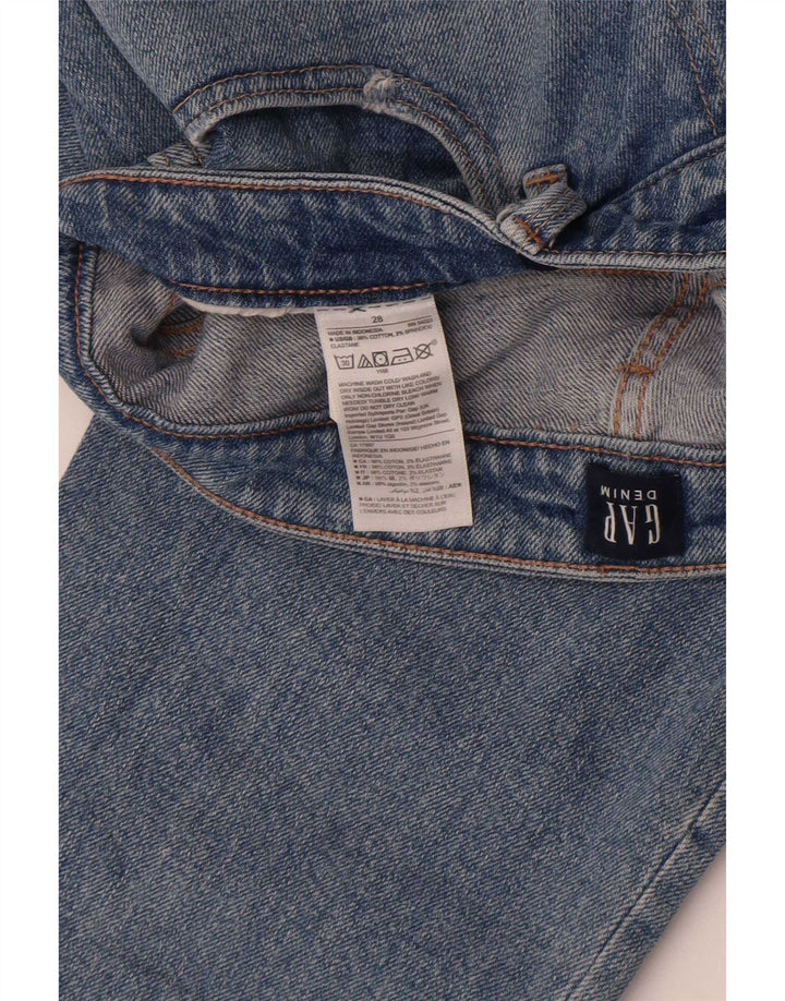 Gap Kvinder Distressed Slim Jeans W28 L26 Blå Bomuld